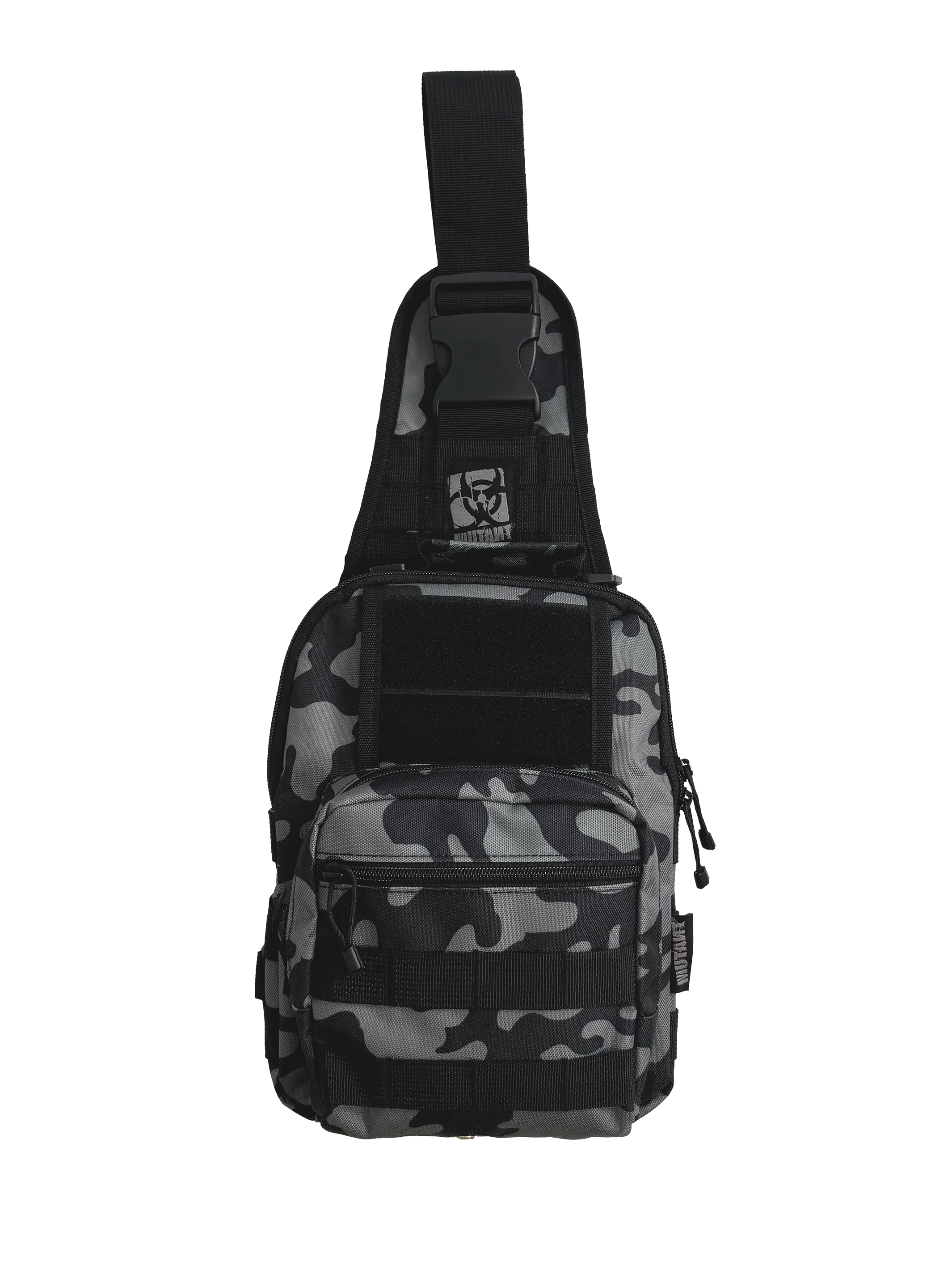 MUTANT® ALPHA GYM CROSS-BODY BAG (BLACK CAMO)