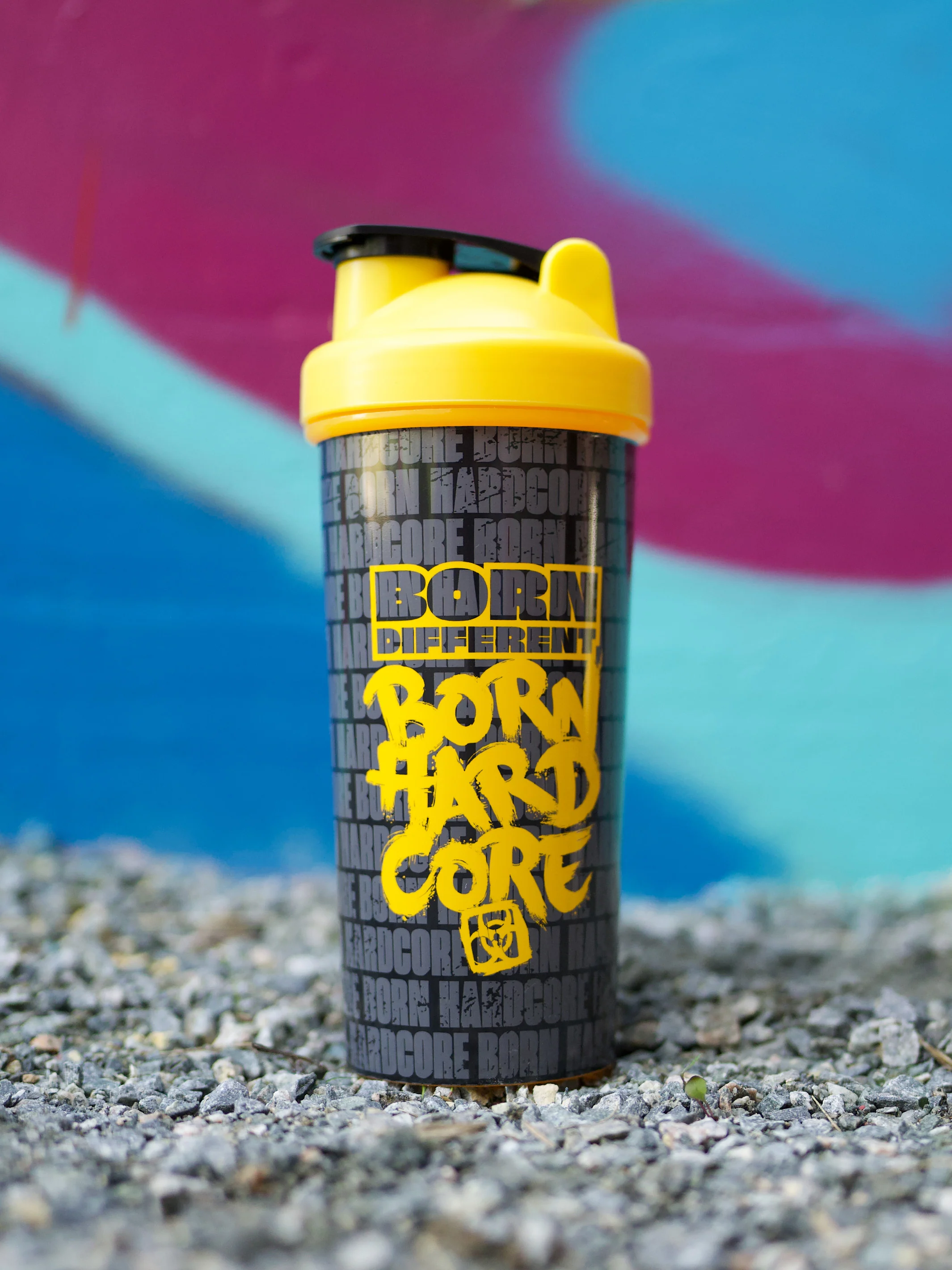 MUTANT® Born Hardcore Wrapped Shaker 28oz (yellow) - Image 3